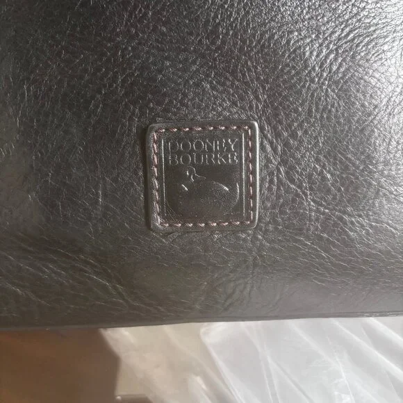 Dooney & Bourke Black Leather Satchel - BAG SALE! - Picture 2 of 14
